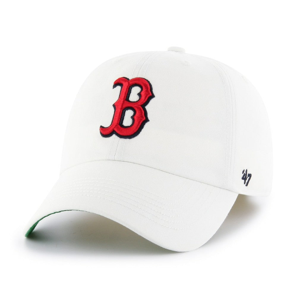 Boston Red Sox Team Franchise Fitted Hat - White | 47 brand