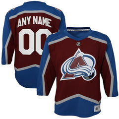 Colorado Avalanche Youth Home Custom Replica Jersey