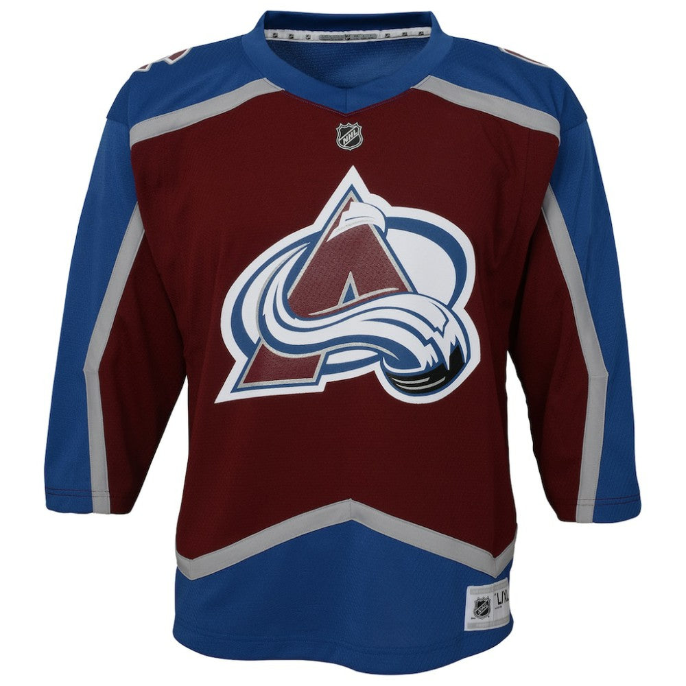 Colorado Avalanche Youth Home Custom Replica Jersey