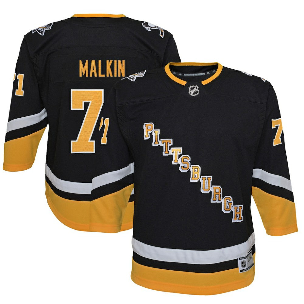 Evgeni Malkin Pittsburgh Penguins Youth 2021/22 Alternate Premier Player Jersey