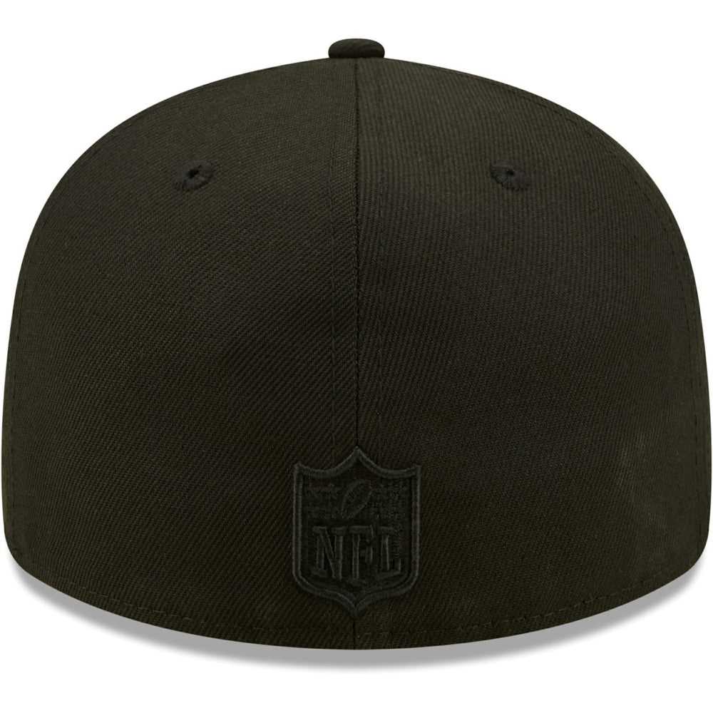 NFL Houston Texans Black on Black Low Profile 59FIFTY II Fitted Hat
