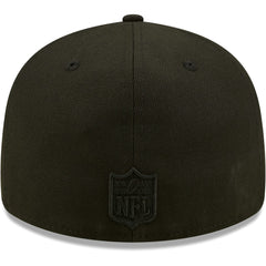 NFL Houston Texans Black on Black Low Profile 59FIFTY II Fitted Hat