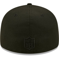 NFL Jacksonville Jaguars Black on Black Low Profile 59FIFTY II Fitted Hat