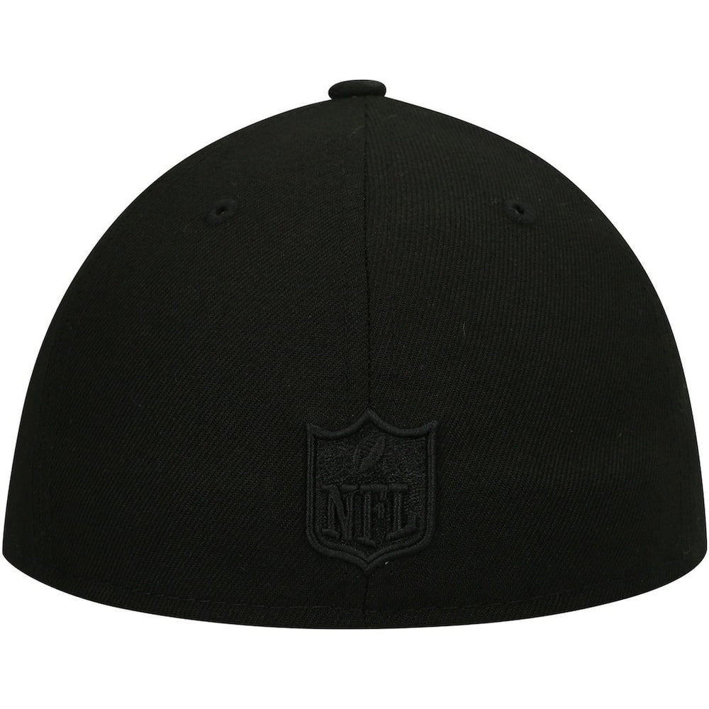 NFL Baltimore Ravens Black on Black Low Profile 59FIFTY II Fitted Hat