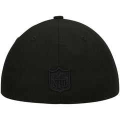 NFL Tennessee Titans Alternate Logo Black on Black Low Profile 59FIFTY II Fitted Hat