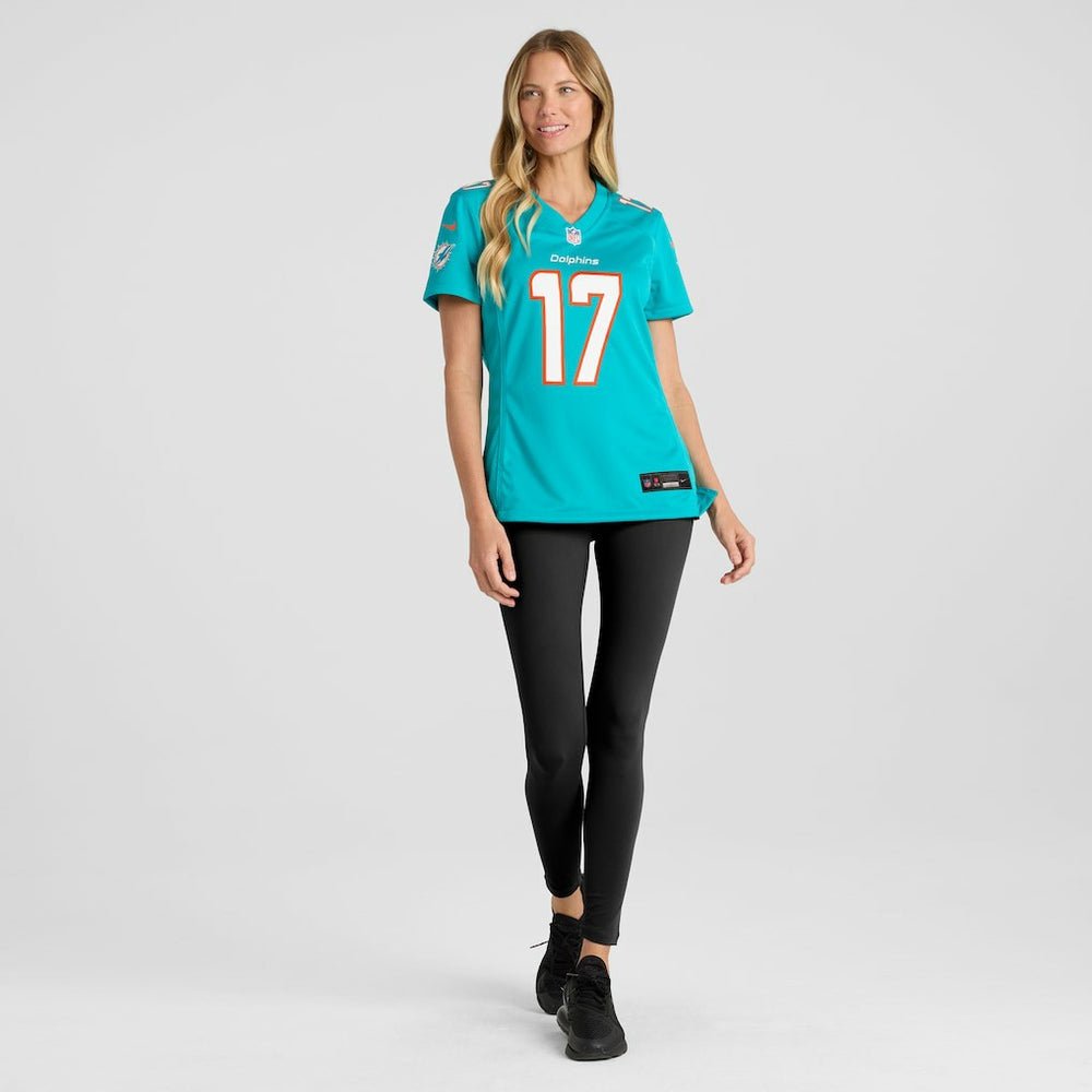 NFL Miami Dolphins Jaylen Waddle  Women's Game Player Jersey