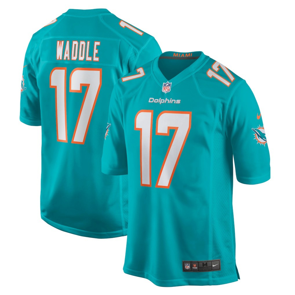 NFL Miami Dolphins Jaylen Waddle  Game Player Jersey