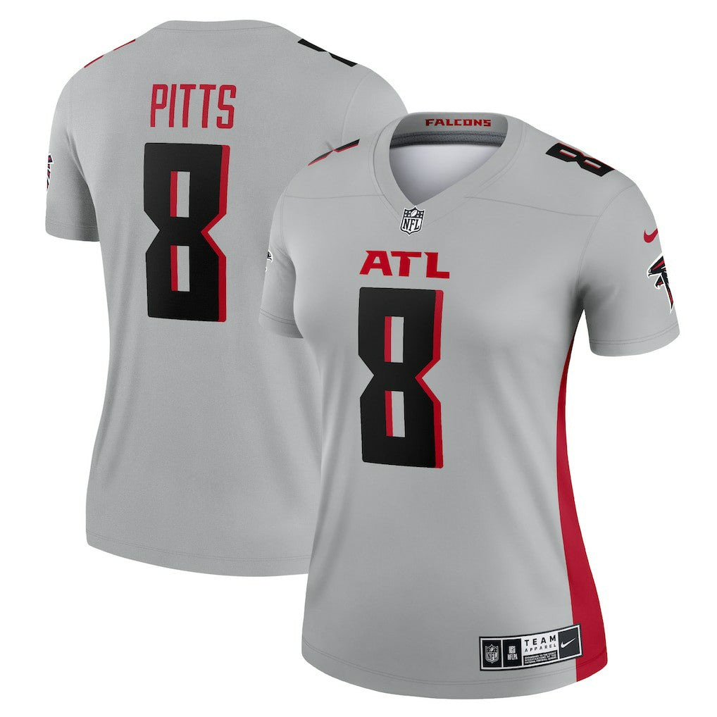 NFL Atlanta Falcons Kyle Pitts Sr.  Women's Inverted Legend Player Performance Top