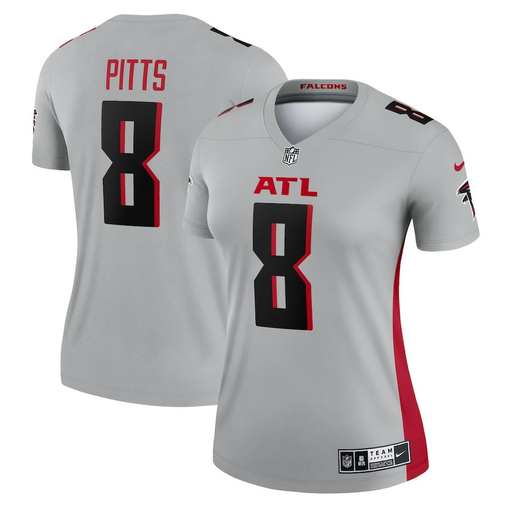 NFL Atlanta Falcons Kyle Pitts Sr.  Women's Inverted Legend Player Performance Top