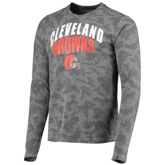 NFL Cleveland Browns MSX by Michael Strahan Camo Performance Long Sleeve T-Shirt