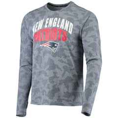 NFL New England Patriots MSX by Michael Strahan Camo Performance Long Sleeve T-Shirt