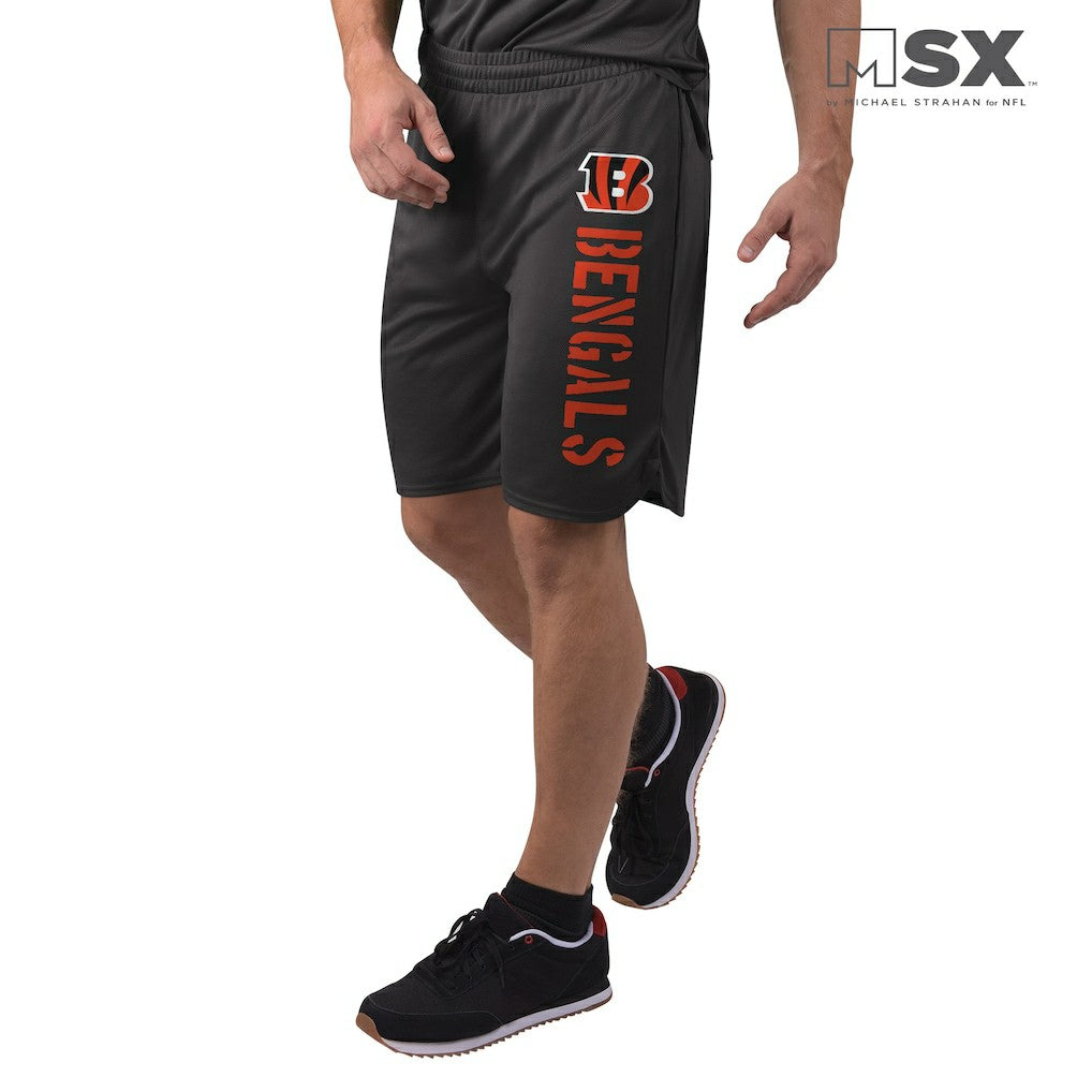 NFL Cincinnati Bengals MSX by Michael Strahan Training Shorts
