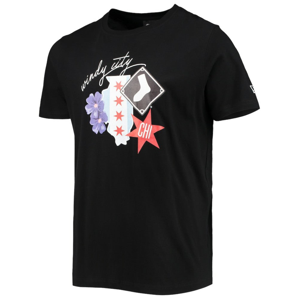 Chicago White Sox City Cluster T-Shirt - Black | New Era