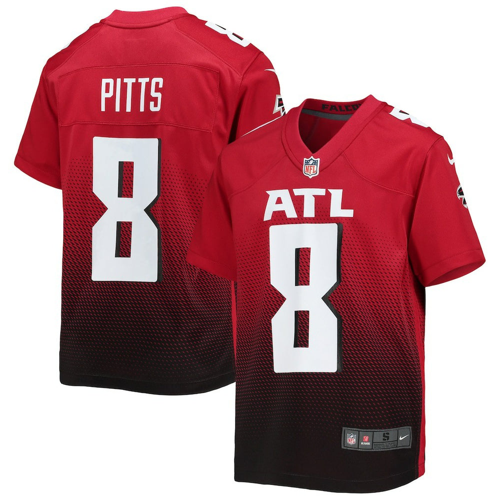 NFL Atlanta Falcons Kyle Pitts Sr.  Youth Game Jersey