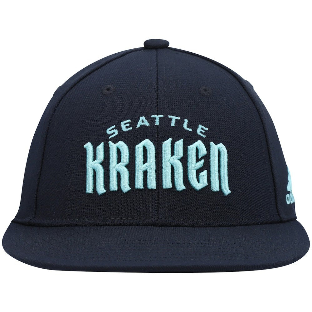 Seattle Kraken adidas Team Snapback Hat