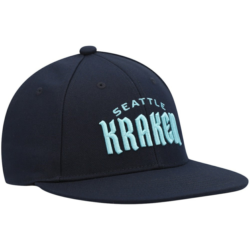 Seattle Kraken adidas Team Snapback Hat