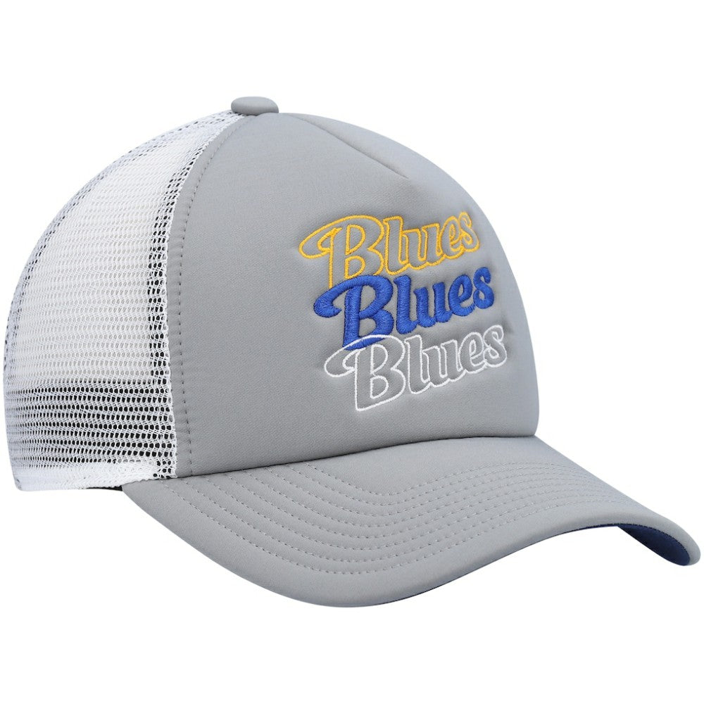 St. Louis Blues adidas Women's Foam Trucker Snapback Hat