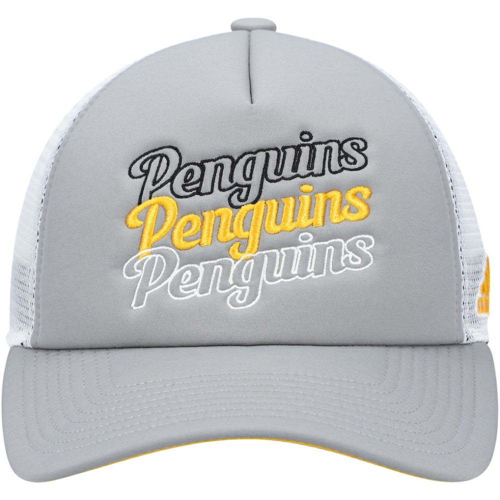 Pittsburgh Penguins adidas Women's Foam Trucker Snapback Hat
