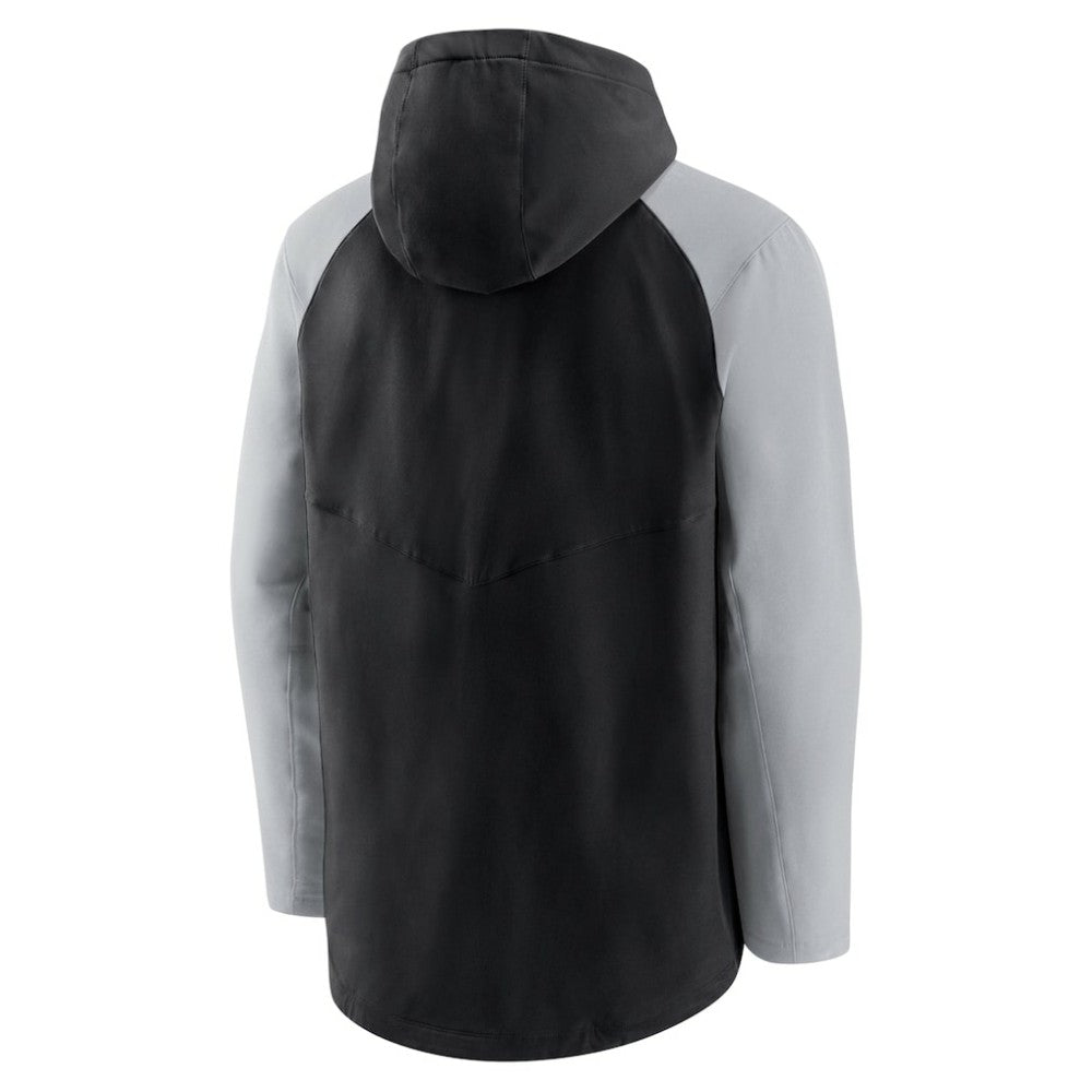 Chicago White Sox Authentic Collection Performance Raglan Full-Zip Hoodie - Black/Gray | Nike