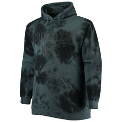 Brooklyn Nets Big & Tall Wordmark Cloud Dye Pullover Hoodie - Black | Fanatics discount