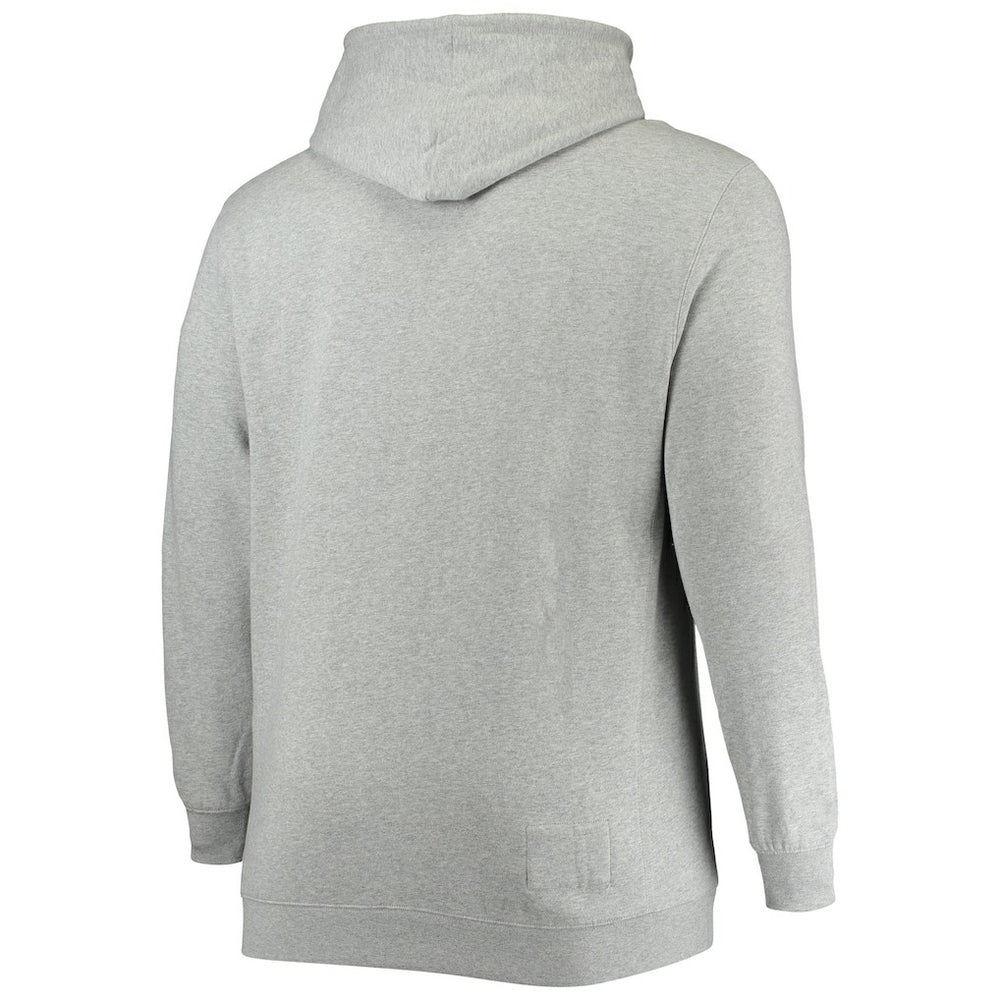 Philadelphia 76ers Hardwood Classics Big & Tall Throwback Pullover Hoodie - Heathered Gray | Mitchell & Ness discount