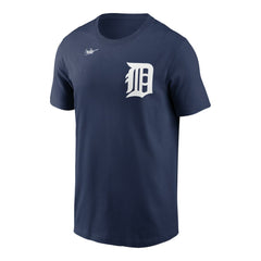 Detroit Tigers Cooperstown Collection Wordmark T-Shirt - Navy | Nike