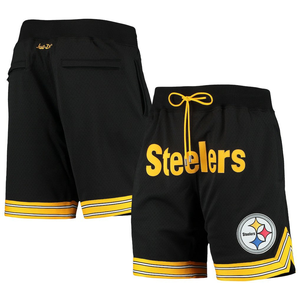 NFL Pittsburgh Steelers Just Don Gold Rush Shorts