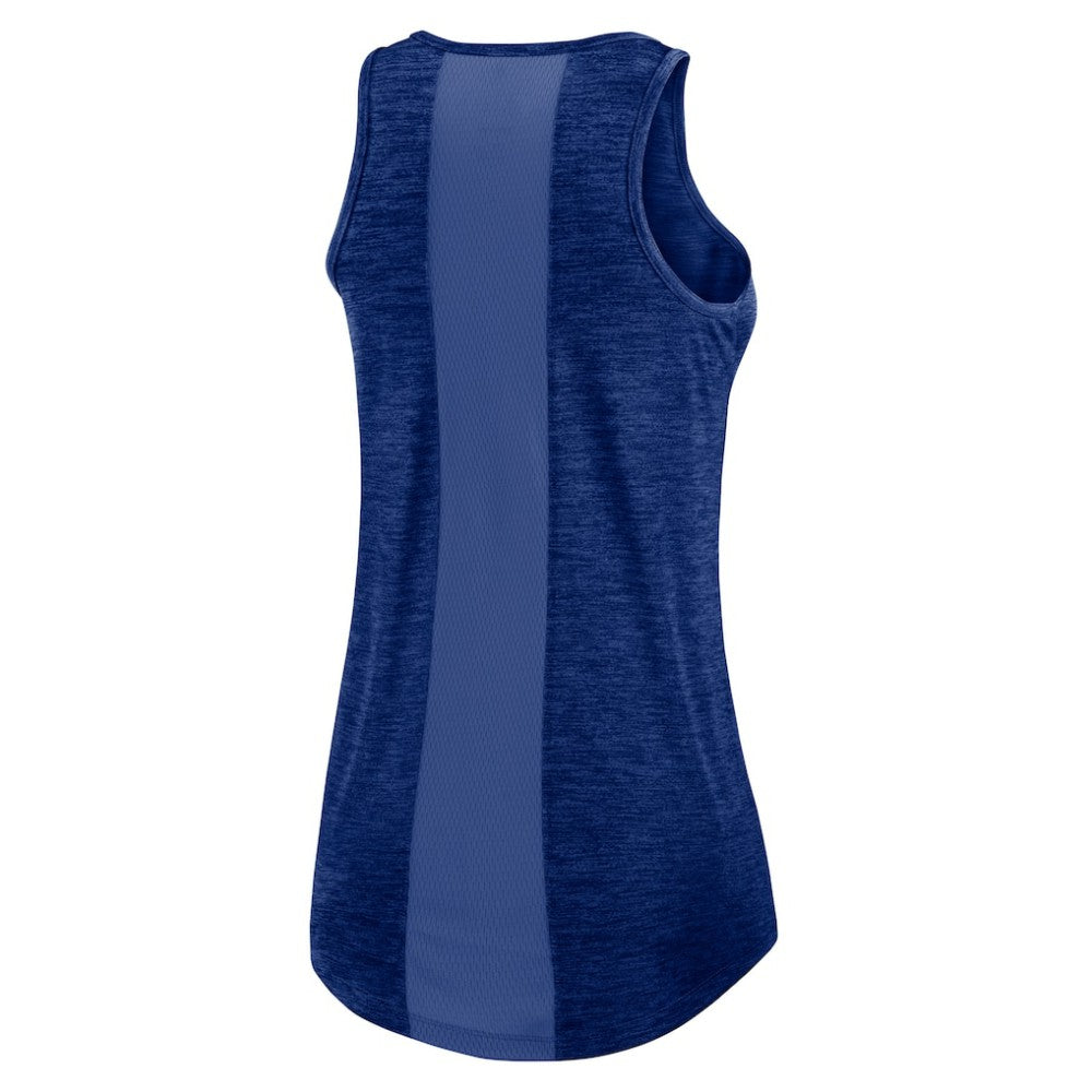 Chicago Cubs Women's Logo Fade High Neck Performance Tank Top - Royal | Nike