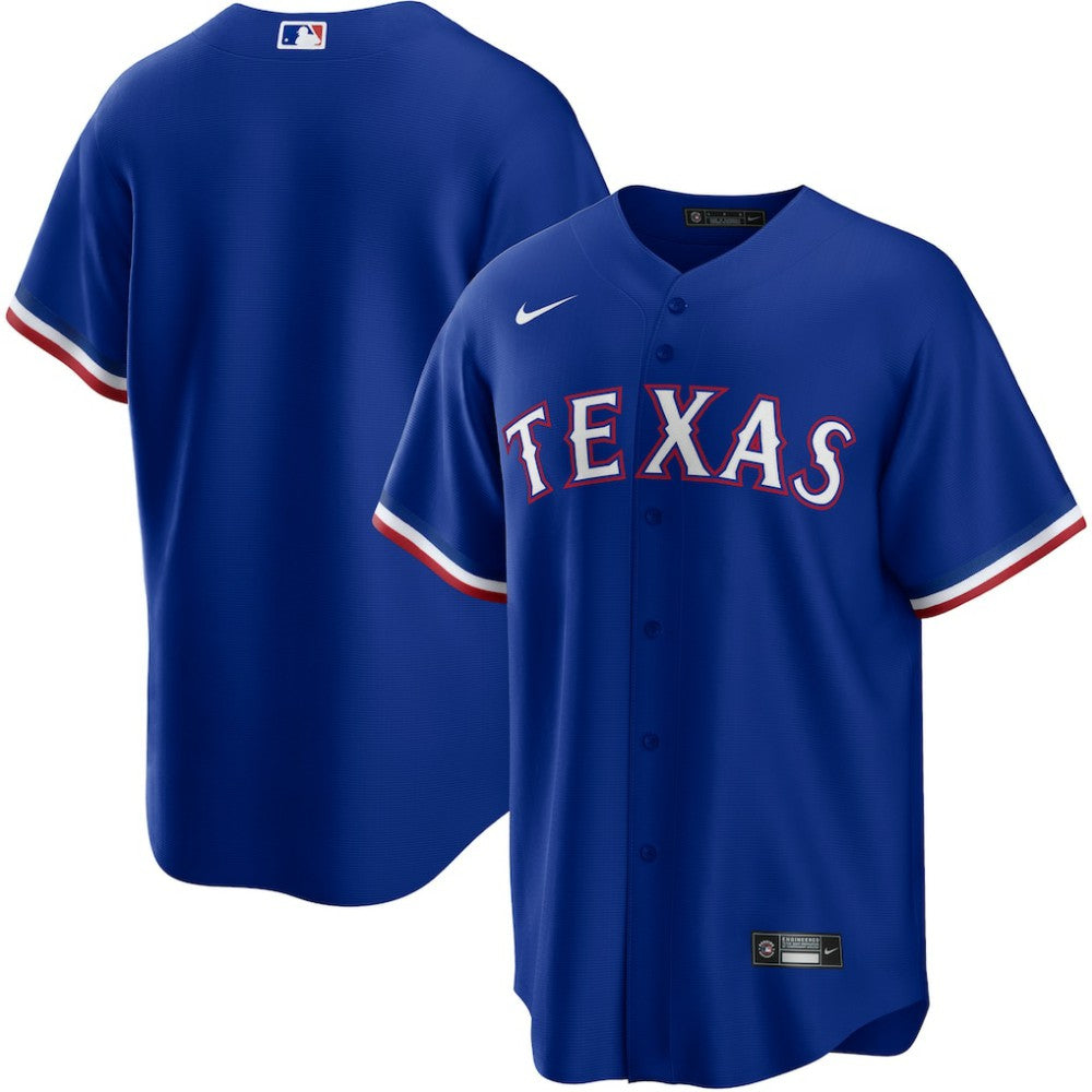 Texas Rangers Alternate Replica Team Logo Jersey - Royal | Nike