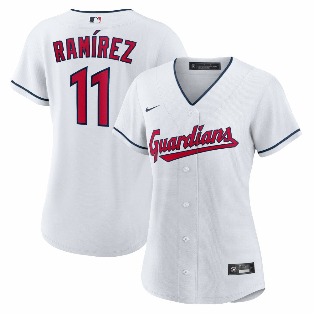 Jose Ramirez Cleveland Guardians Women's Home Replica Player Jersey - White | Nike