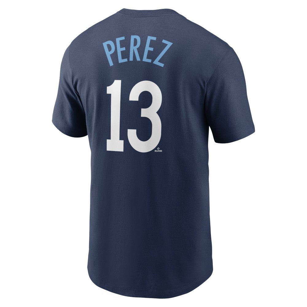 Salvador Perez Kansas City Royals City Connect Name & Number T-Shirt - Navy | Nike