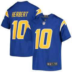 NFL Los Angeles Chargers Justin Herbert  Youth Game Jersey