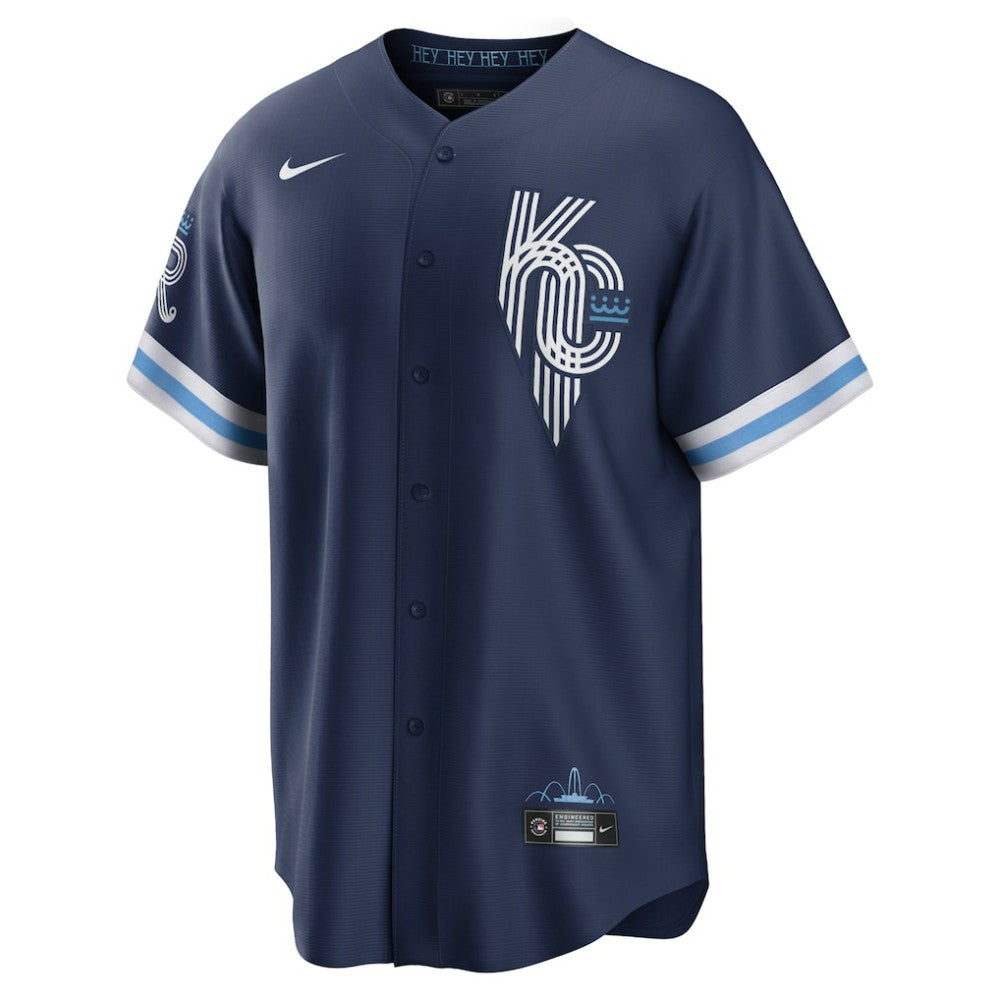 Bobby Witt Jr. Kansas City Royals City Connect Replica Player Jersey - Navy | Nike