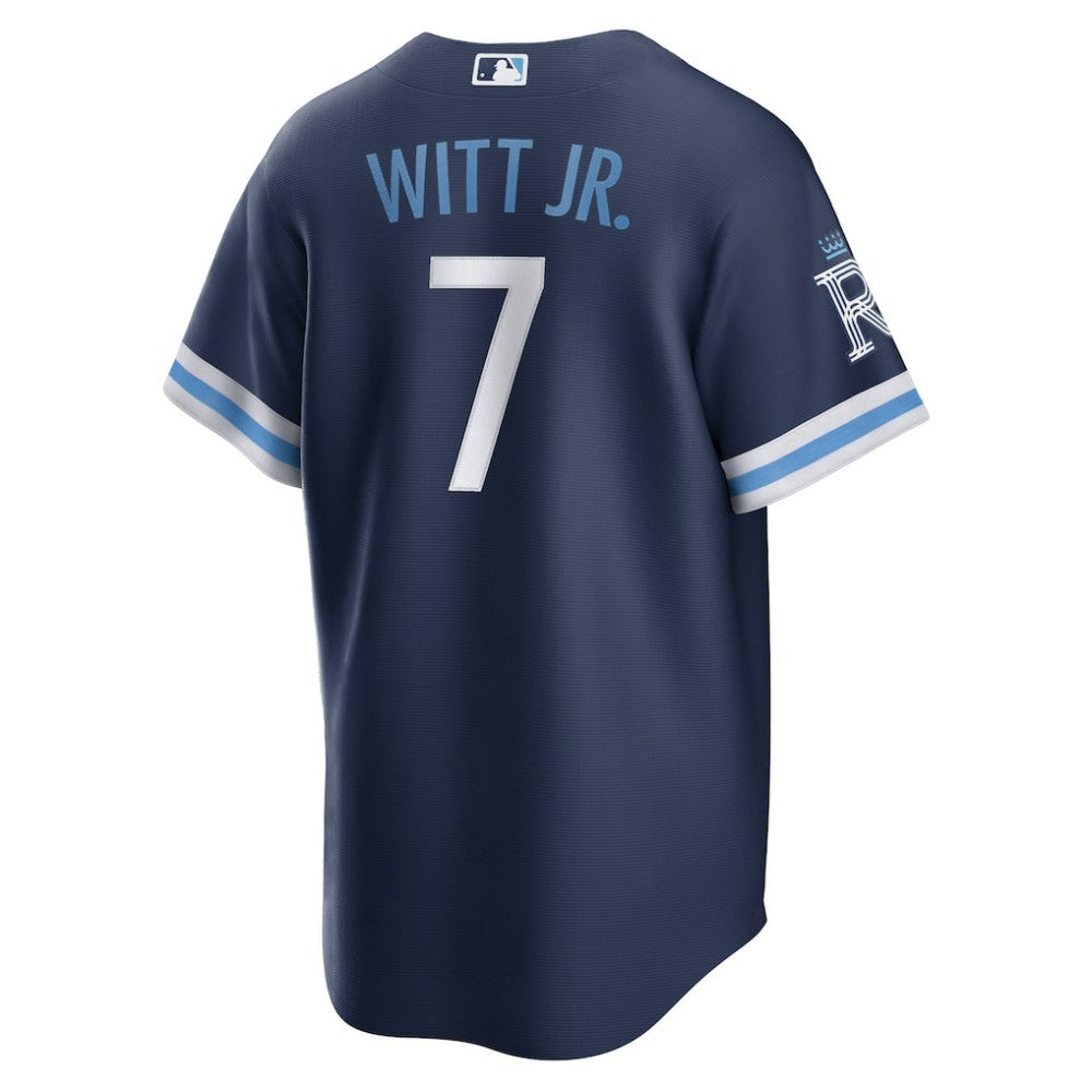 Bobby Witt Jr. Kansas City Royals City Connect Replica Player Jersey - Navy | Nike