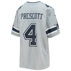 NFL Dallas Cowboys Dak Prescott  Youth Inverted Team Game Jersey