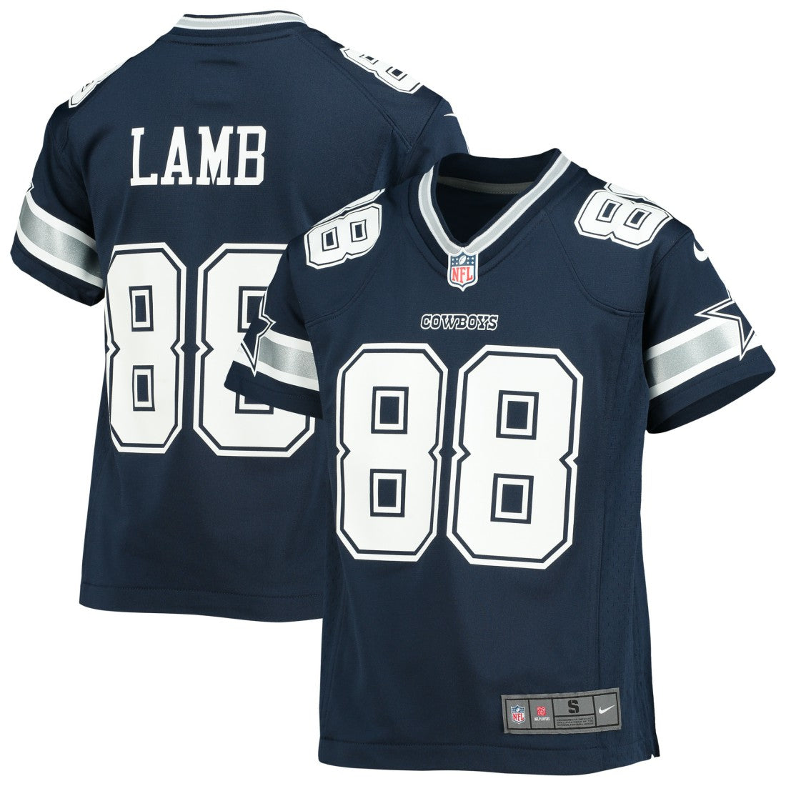 NFL Dallas Cowboys CeeDee Lamb  Youth Player Game Jersey