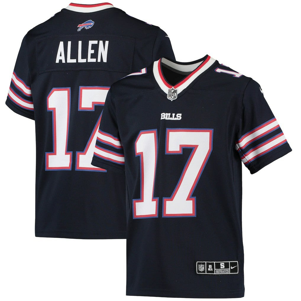 NFL Buffalo Bills Josh Allen  Youth Inverted Team Game Jersey