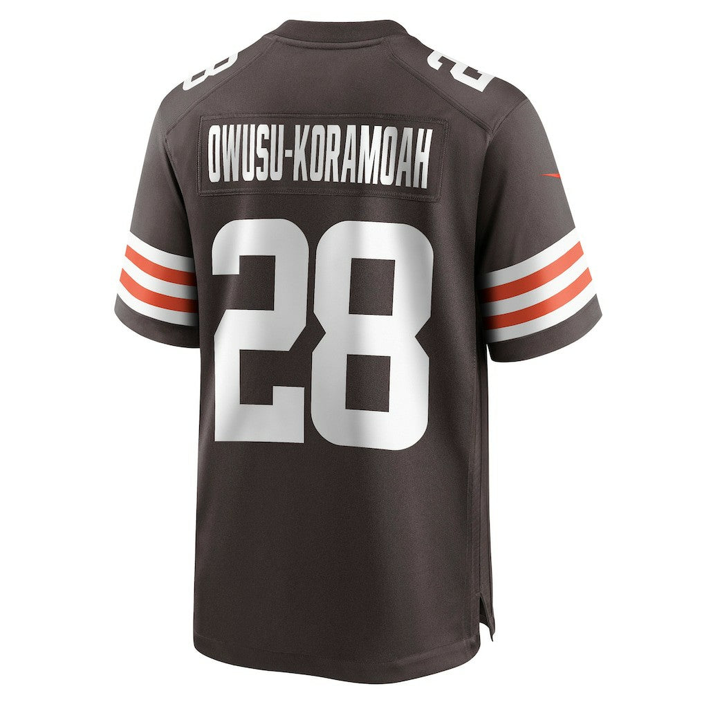 NFL Cleveland Browns Jeremiah Owusu-Koramoah  Game Player Jersey