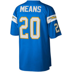 NFL Los Angeles Chargers Natrone Means  Legacy Replica Jersey
