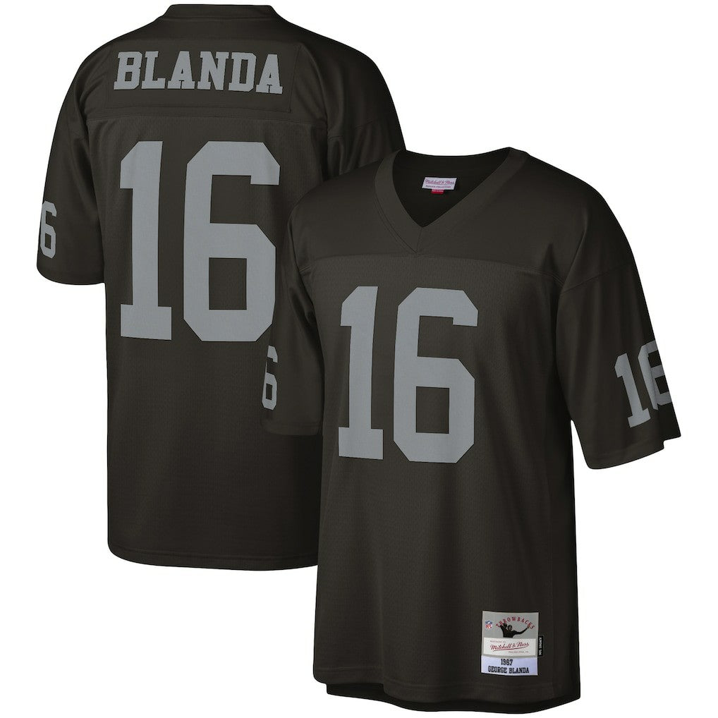 NFL Las Vegas Raiders George Blanda  Legacy Replica Jersey
