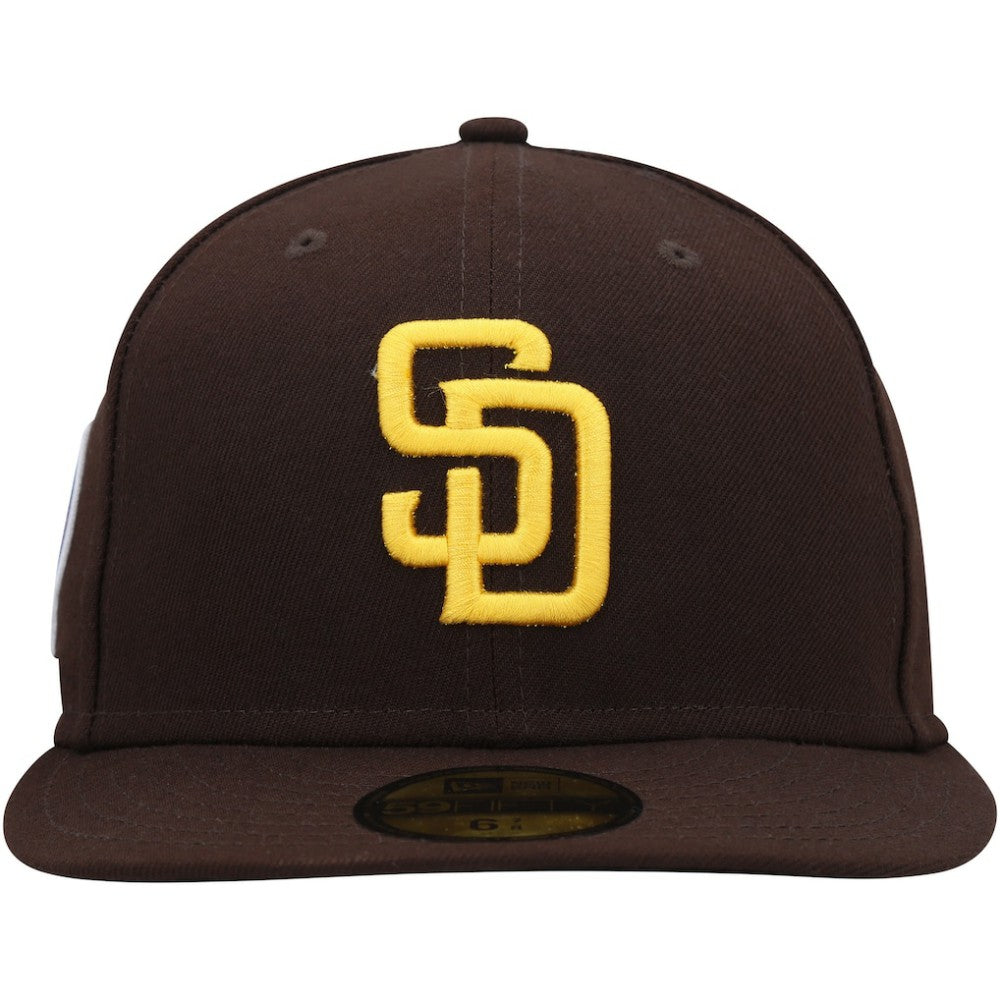 San Diego Padres 9/11 Memorial Side Patch 59FIFTY Fitted Hat - Brown | New Era