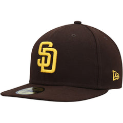 San Diego Padres 9/11 Memorial Side Patch 59FIFTY Fitted Hat - Brown | New Era