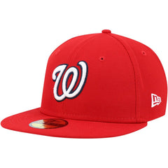 Washington Nationals 9/11 Memorial Side Patch 59FIFTY Fitted Hat - Red | New Era