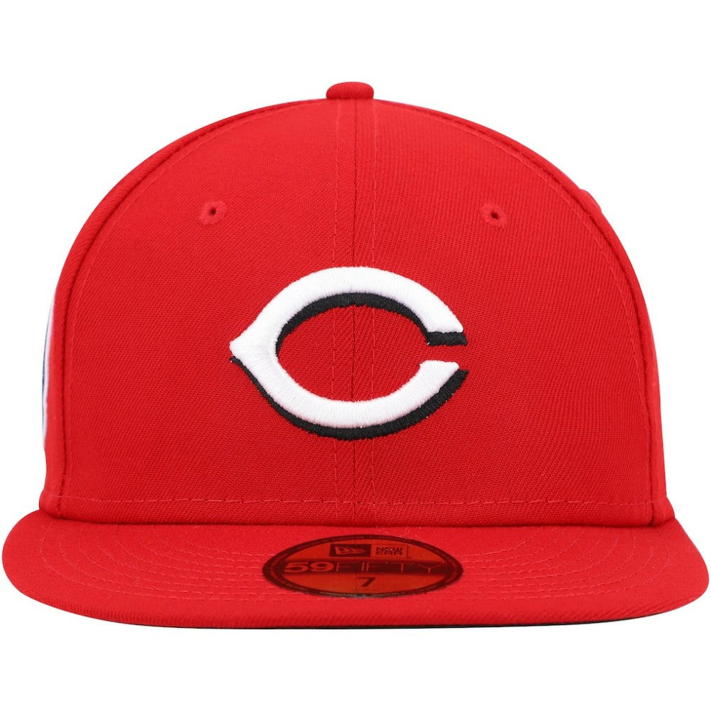 Cincinnati Reds 9/11 Memorial Side Patch 59FIFTY Fitted Hat - Red | New Era
