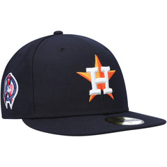 Houston Astros 9/11 Memorial Side Patch 59FIFTY Fitted Hat - Navy | New Era