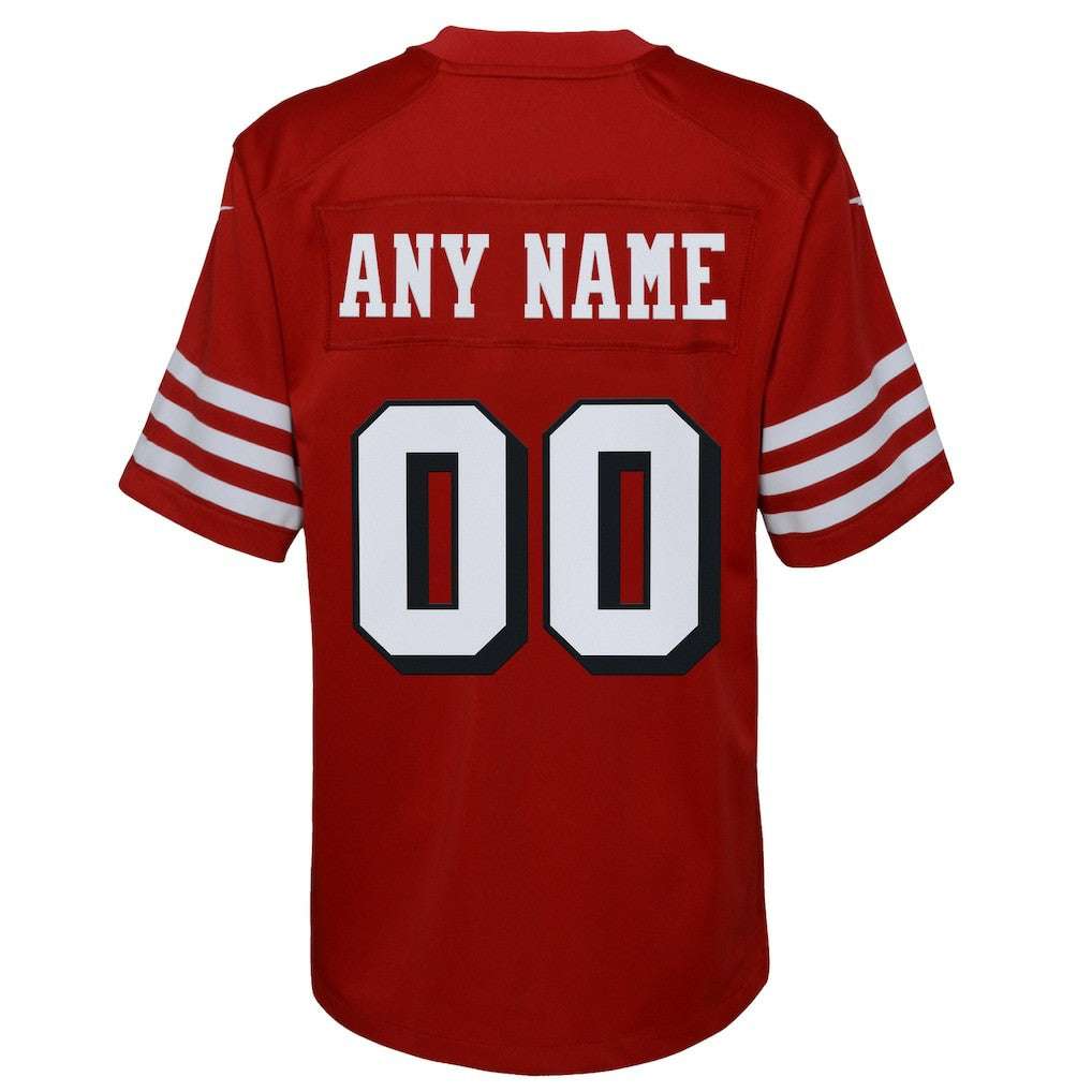 NFL San Francisco 49ers Youth Alternate Custom Game Jersey