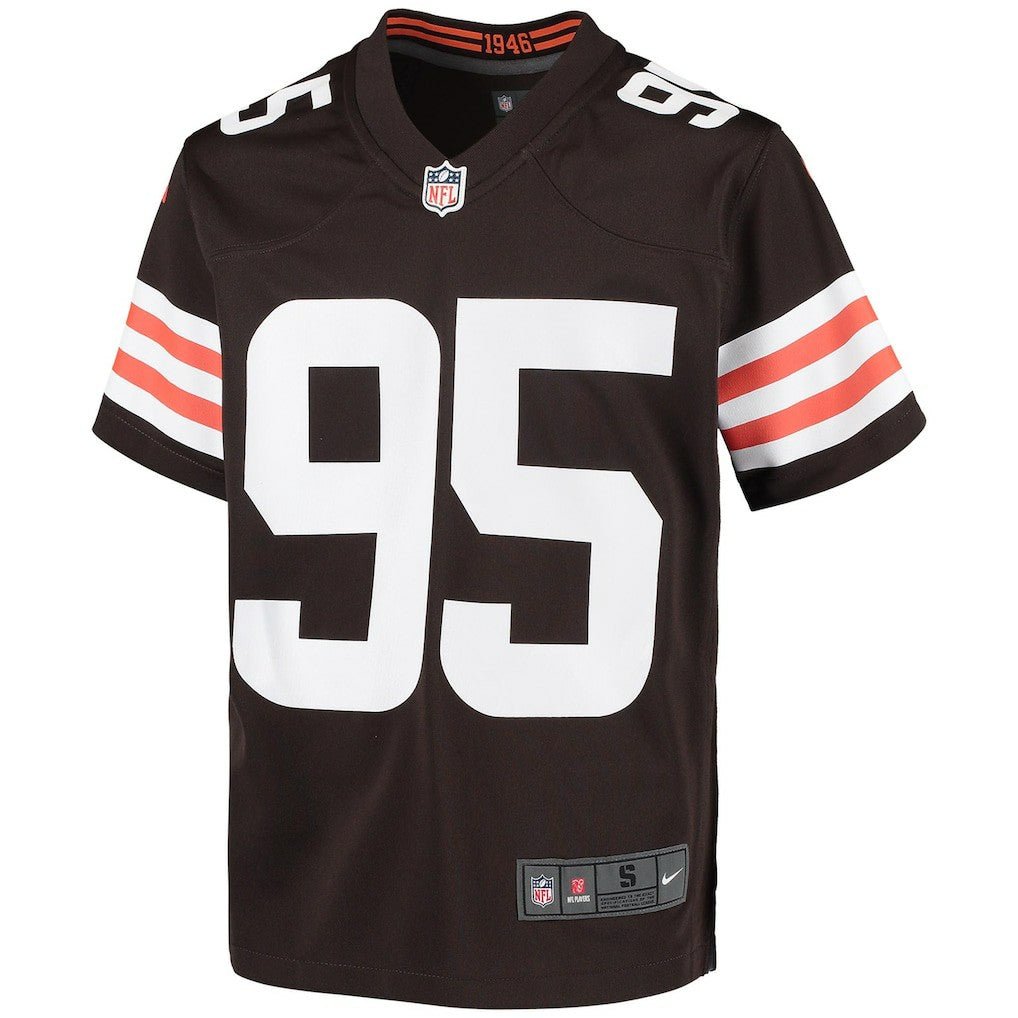 NFL Cleveland Browns Myles Garrett  Youth Game Jersey