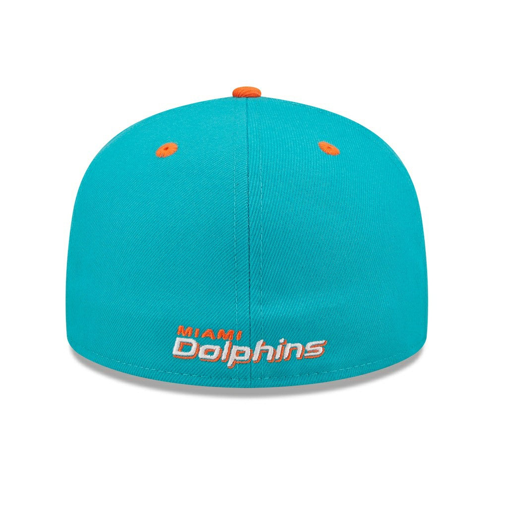 NFL Miami Dolphins Flipside 2Tone 59FIFTY Fitted Hat