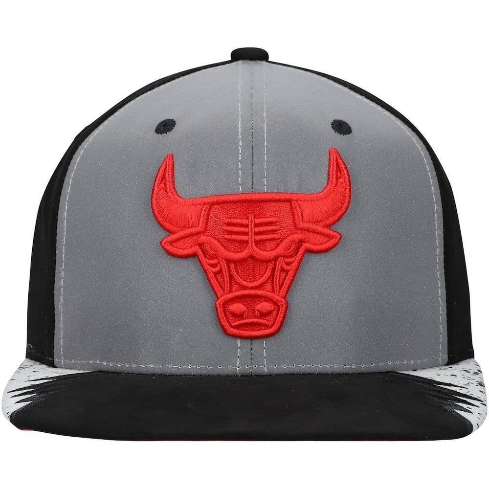 Chicago Bulls Day 5 Snapback Hat - Silver/Gray | Mitchell & Ness online