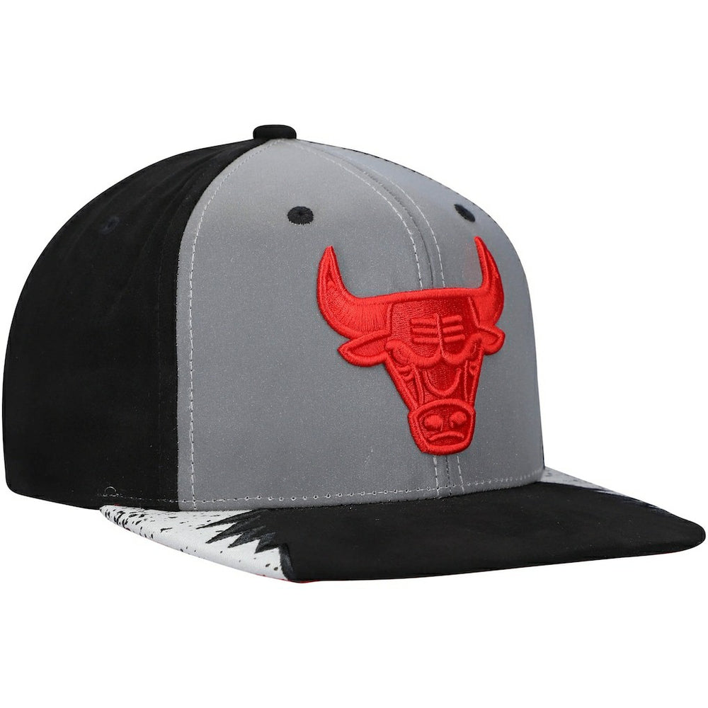 Chicago Bulls Day 5 Snapback Hat - Silver/Gray | Mitchell & Ness online